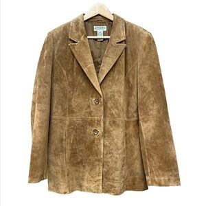 ST. JOHN'S BAY SUEDE JACKET